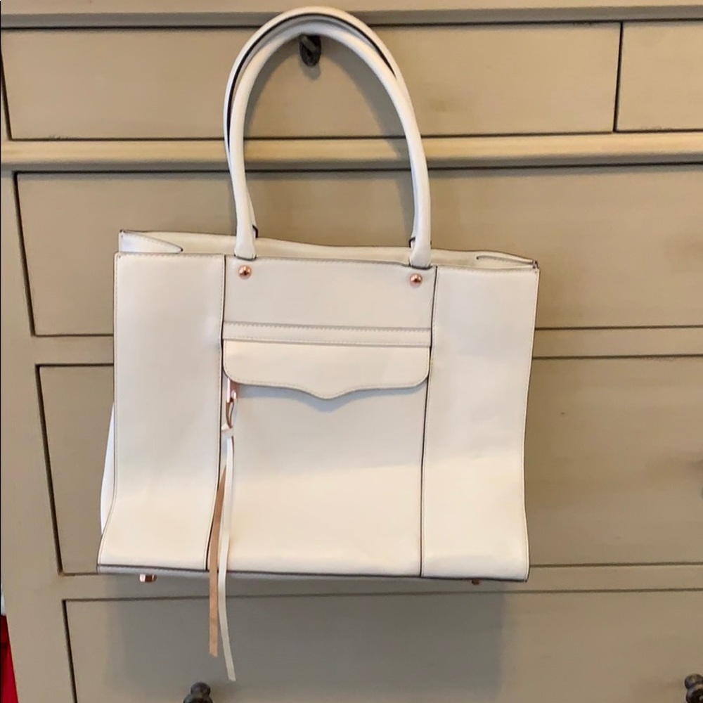 Rebecca Minkoff Large MAB Tote White